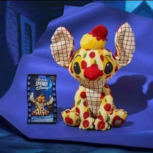 Stitch Crashes disney 2/12 plush and pin set
